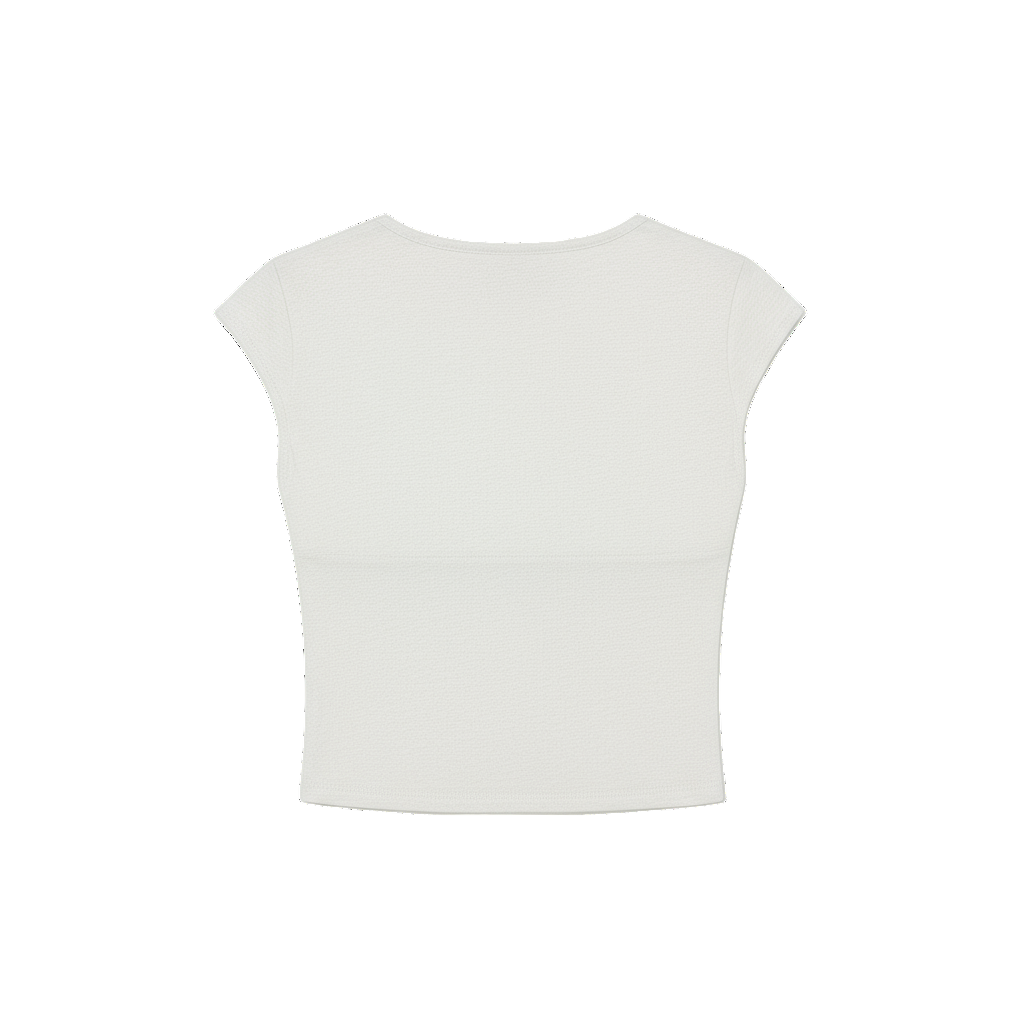 V-Neck Button up Top