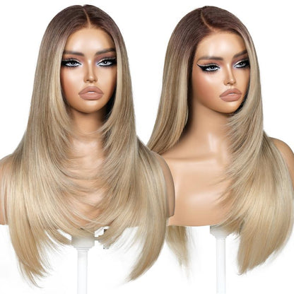 Glueless blonde strands  - 26 Inch