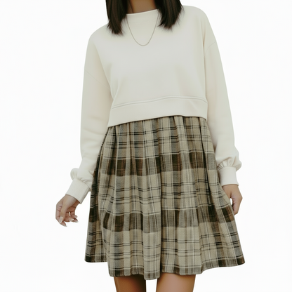 Karo Sweat Mini Dress Set