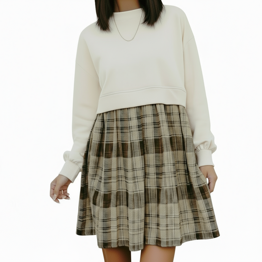 Karo Sweat Mini Dress Set