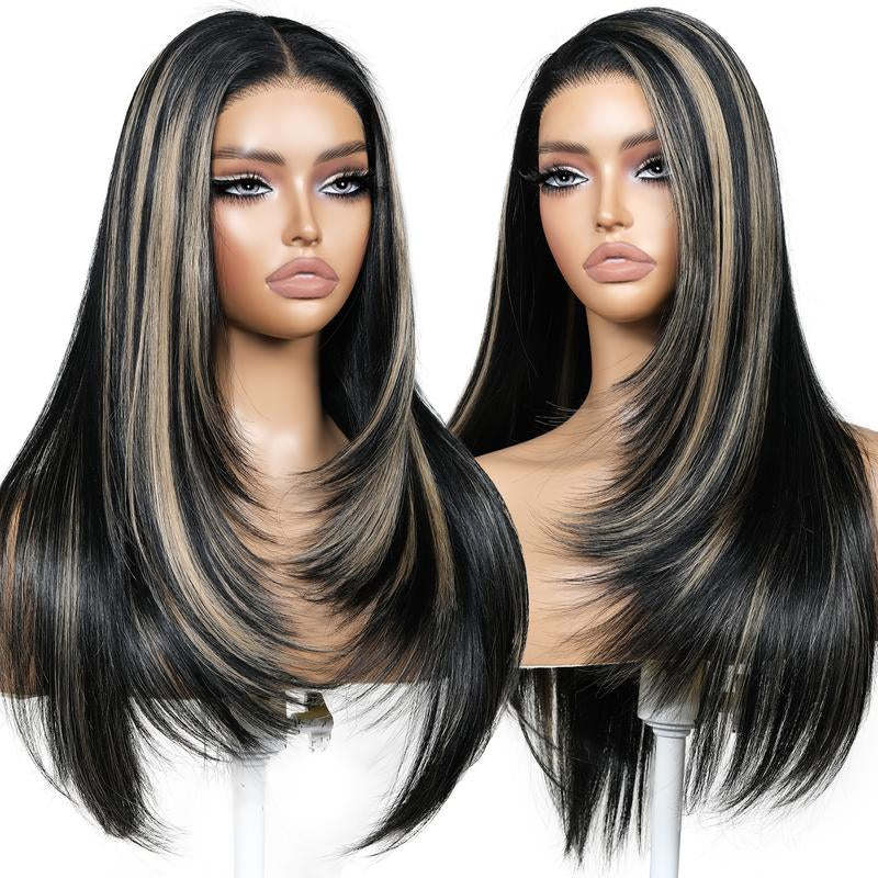 Glueless blonde strands  - 26 Inch