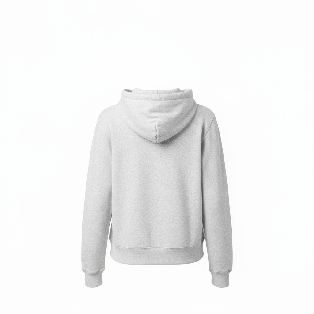 Light Gray Zip Hoodie