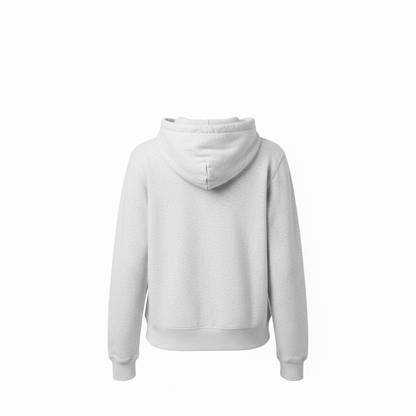 Light Gray Zip Hoodie