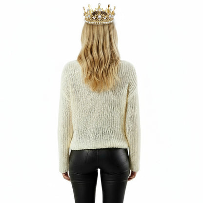 Your Favorite Women'S Chunky Open Knit Sweater